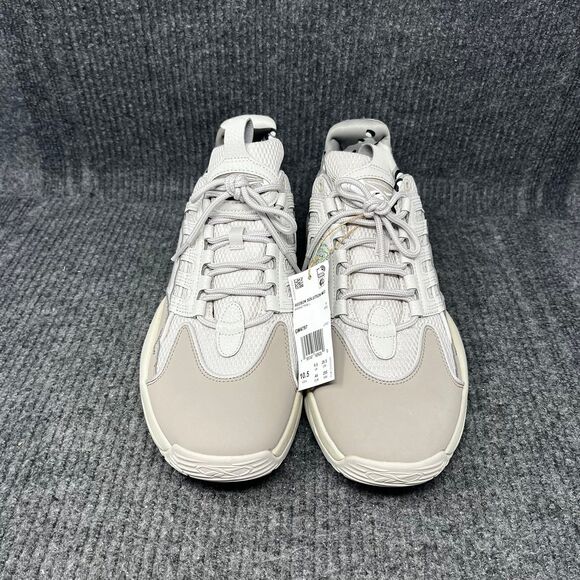 NEW Reebok Solution Mid Moonstone Boulder Grey Iverson Shoes Mens 10.5 GW4797 - Picture 2 of 8